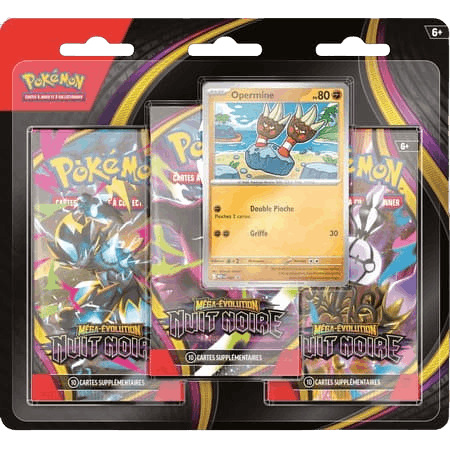 Méga-Évolution - Pack Blister de 3 Boosters ME05 [FR]